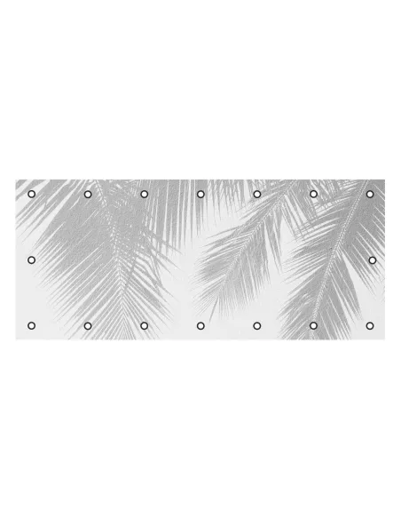 Osłona Balkonowa na Balkon z Nadrukiem Kwiaty Liście Drzewa