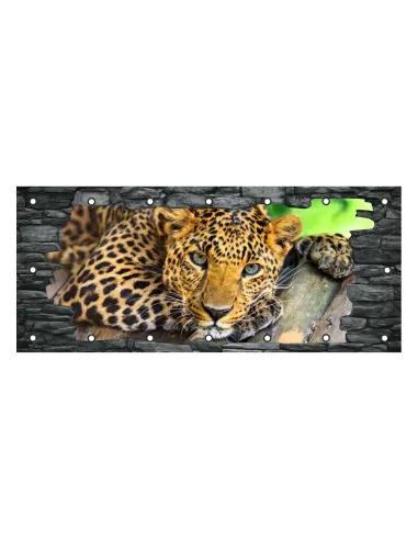 Osłona Balkonowa na Balkon z Nadrukiem Zwierzęta Tygrys