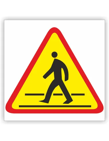 Znak Drogowy Tablica Informacyjna A 16 Przejście Pieszych