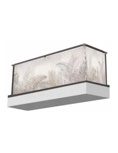 Mata Balkonowa Osłona Piękny – Nadruk Roślinny Motyw