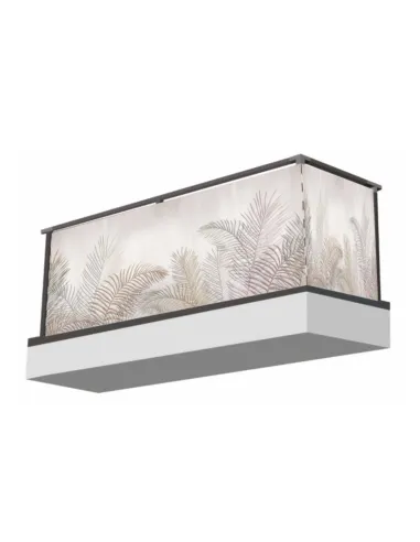 Mata Balkonowa Osłona Piękny – Nadruk Roślinny Motyw