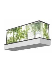 Osłona Balkonowa Las w – Słońcu Brzozy Drzewa Trwała