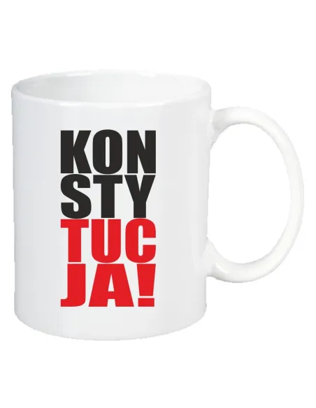 Kubek z Nadrukiem – Konstytucja Personalizowane Kubki