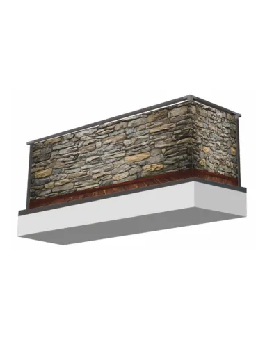 Osłona na Balkon Kamienie – Natura Trwała Piaskowiec