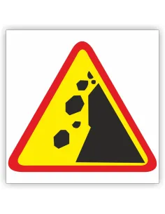 Znak Drogowy 60x60 cm Tablica Informacyjna Spadające