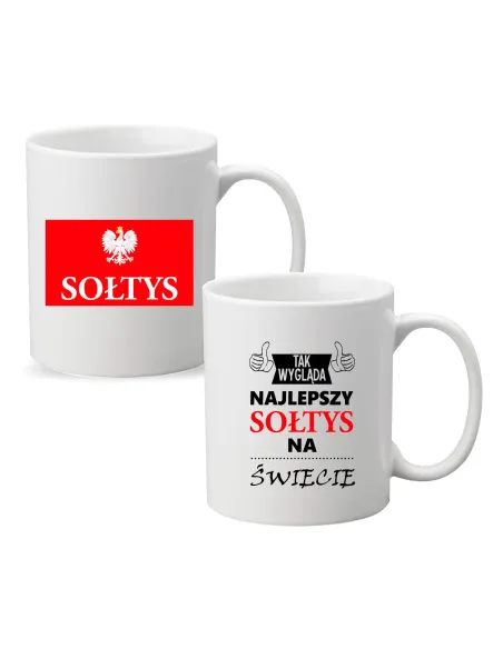 Kubek z Nadrukiem Prezent dla Sołtysa Sołtys Personalizowany