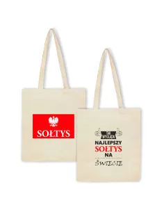 Torba z Nadrukiem Prezent Najlepszy Sołtys Personalizowany