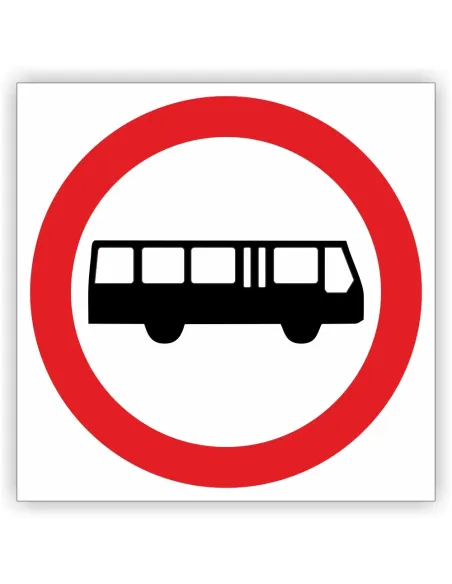 Znak Drogowy Personalizowany z Nadrukiem na Auto 60x60 cm