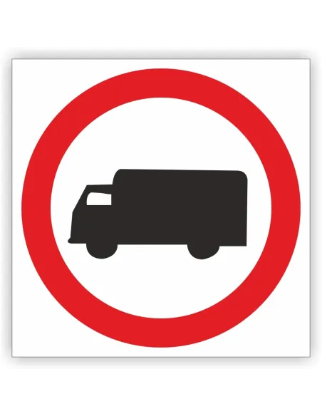 Znak Drogowy Tablica Informacyjna B5 Zakaz Wjazdu Samochodów
