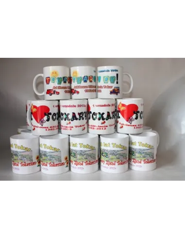 Kubki Ceramiczne Reklamowe Nadrukiem 144 sztuk – Szybki
