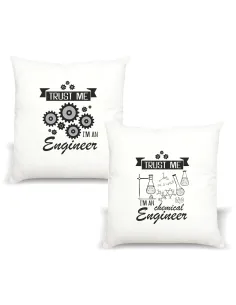 Poduszka z Nadrukiem Prezent Inżyniera Trust Me na Prezent
