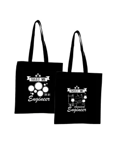 Torba z Nadrukiem Napis Prezent Trust Me Personalizowany