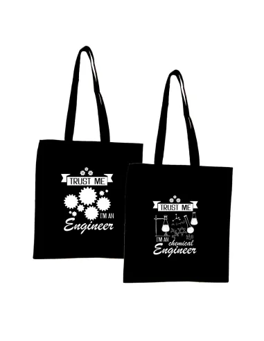 Torba z Nadrukiem Napis Prezent Trust Me Personalizowany