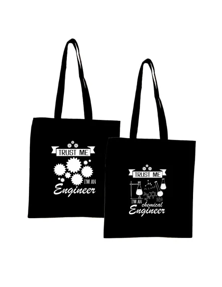 Torba z Nadrukiem Napis Prezent Trust Me Personalizowany