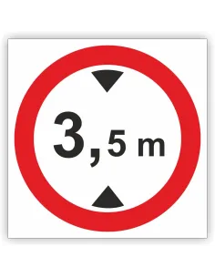 Znak Drogowy 60x60 cm Tablica Informacyjna B16 Zakaz