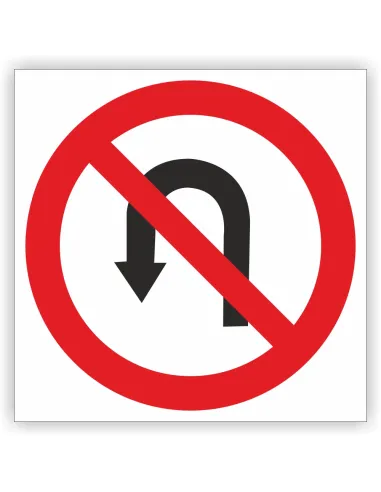 Znak Drogowy 60x60 cm Tablica Informacyjna B23 Zakaz