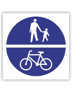 Znak Drogowy Tablica Informacyjna C16 Droga Jest Pieszych