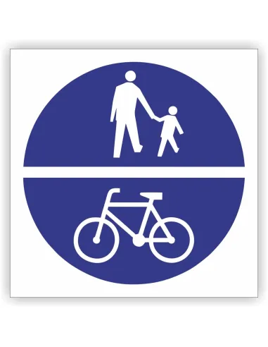 Znak Drogowy Tablica Informacyjna C16 Droga Jest Pieszych