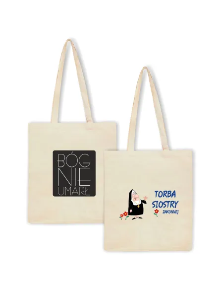 Torba z Nadrukiem Prezent dla Siostry Zakonnej na Prezent