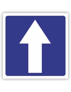 Znak Drogowy Tablica Informacyjna D3 Droga Jednokierunkowa
