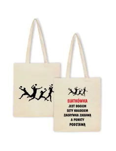 Eko Torba – Siatkarska Fana Siatkówki Nadrukiem Prezent