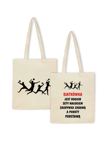 Eko Torba – Siatkarska Fana Siatkówki Nadrukiem Prezent