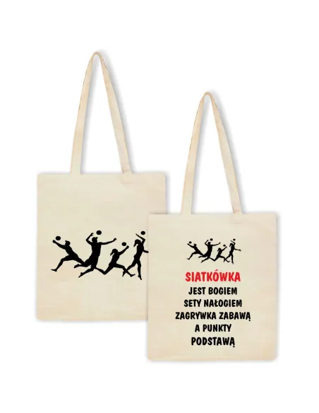Eko Torba – Siatkarska Fana Siatkówki Nadrukiem Prezent