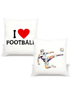 Poduszka dla Kibica Piłki Nożnej z Nadrukiem Prezent Sport