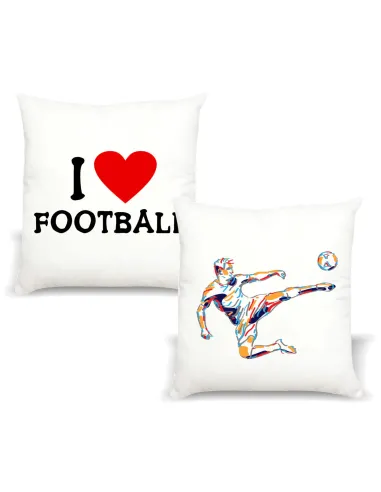Poduszka dla Kibica Piłki Nożnej z Nadrukiem Prezent Sport