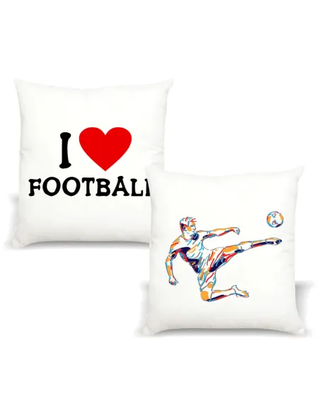 Poduszka dla Kibica Piłki Nożnej z Nadrukiem Prezent Sport