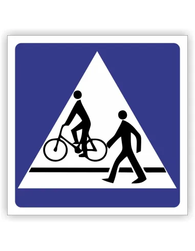 Znak Drogowy 40x40 cm Tablica Informacyjna D6b Przejście