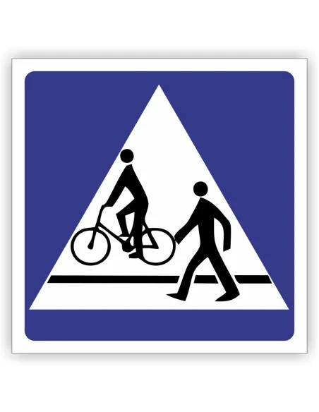 Znak Drogowy 40x40 cm Tablica Informacyjna D6b Przejście