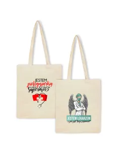 Eko Torba Nadrukiem Prezent Jestem Pielęgniarką z Nadrukiem