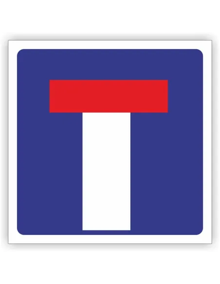 Znak Drogowy Tablica Informacyjna Droga Przejazdu 60x60