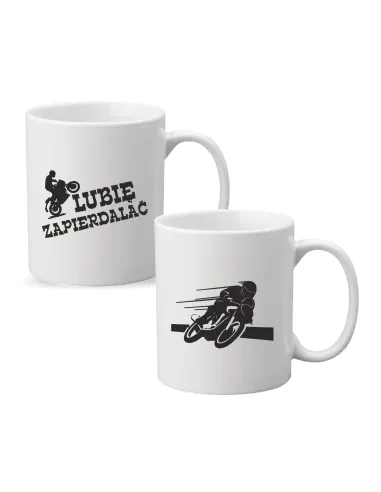 Kubek z Nadrukiem Prezent Lubię Zapierdalać Personalizowany