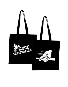 Eko Torba z Nadrukiem Napis Lubię Zapierdalać dla Klubu