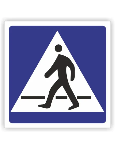 Znak Drogowy 60x60 cm – Tablica Informacyjna d6 Przejście