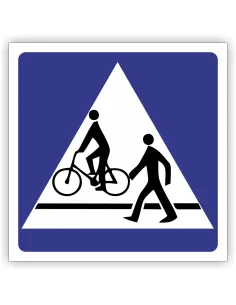 Znak Drogowy 60x60 cm Tablica Informacyjna D6b Przejście