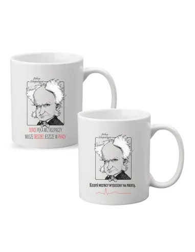 Kubek z Nadrukiem Prezent Arthur Schopenhauer na Prezent