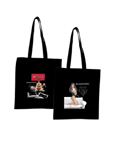 Eko Torba Nadrukiem Dziewczyny Netflix dla Dziewczyny