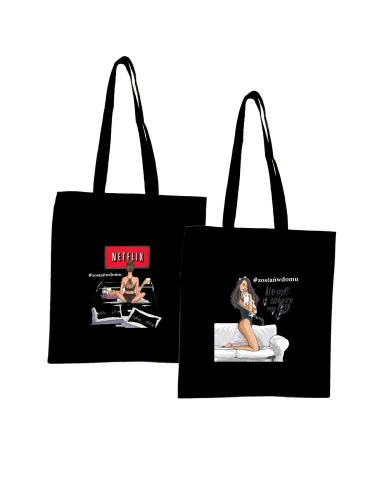 Eko Torba Nadrukiem Dziewczyny Netflix dla Dziewczyny