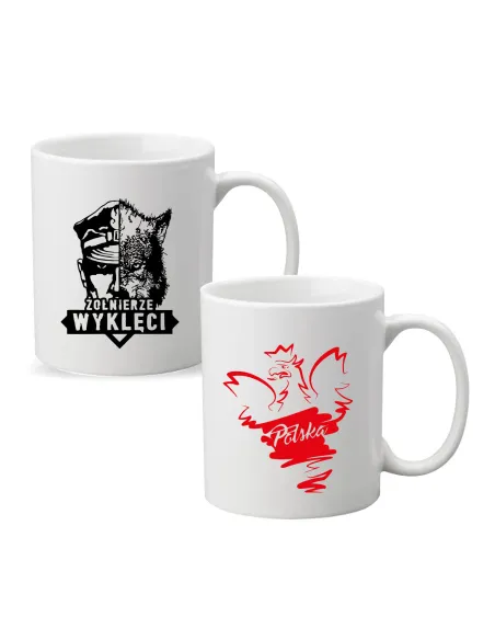 Kubek z Nadrukiem Personalizowany Napis Żołnierze Wyklęci