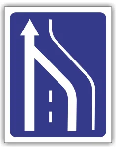 Znak Drogowy 60x60 cm Tablica Informacyjna D14 Koniec