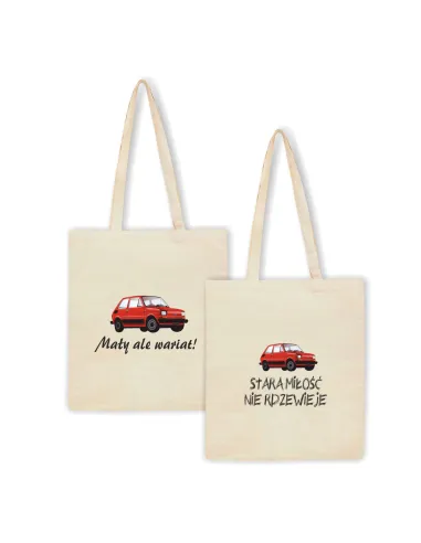 Eko Torba z Nadrukiem Prezent Mały Ale Wariat na Prezent