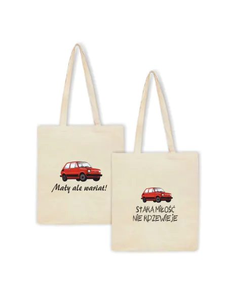 Eko Torba z Nadrukiem Prezent Mały Ale Wariat na Prezent