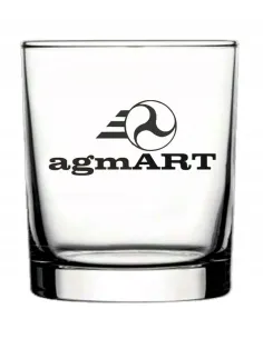 Szklanka z Grawerem Trwałość Elegancka logo Firmy Fajny