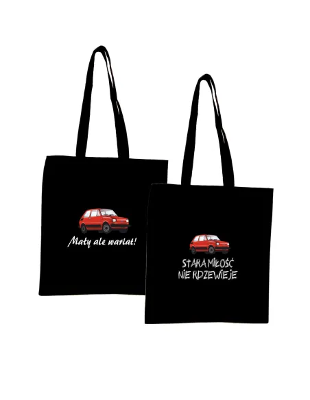 Eko Torba Nadrukiem Stara Miłość Nie Rdzewieje z Nadrukiem