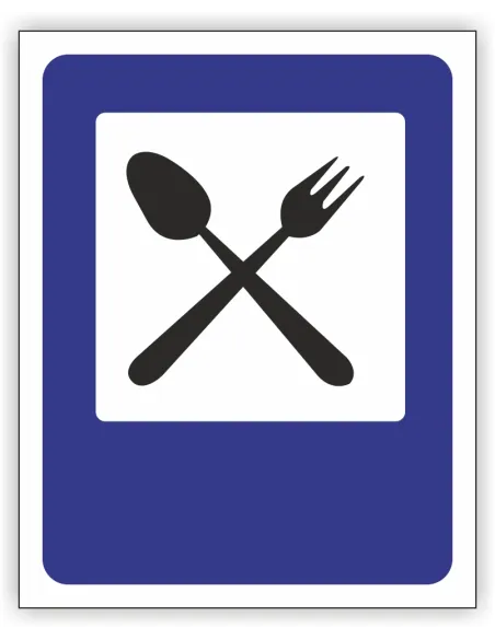 Znak Drogowy – Znak Informacyjny 40x0 cm Gotowy Projekt