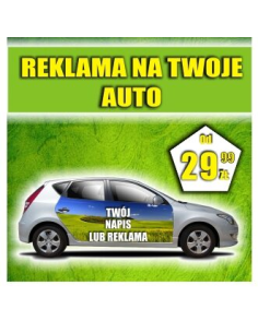 Naklejka na Samochód – Na Auto Folia Reklamowa Firmowe