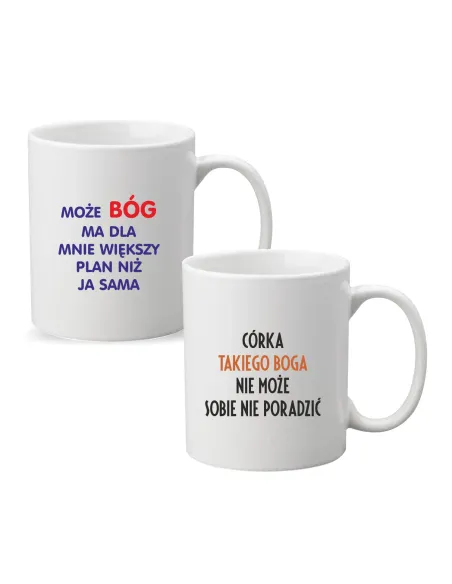 Kubek z Nadrukiem Napis Prezent dla Córki Personalizowany